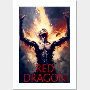 Red Dragon Posters and Art